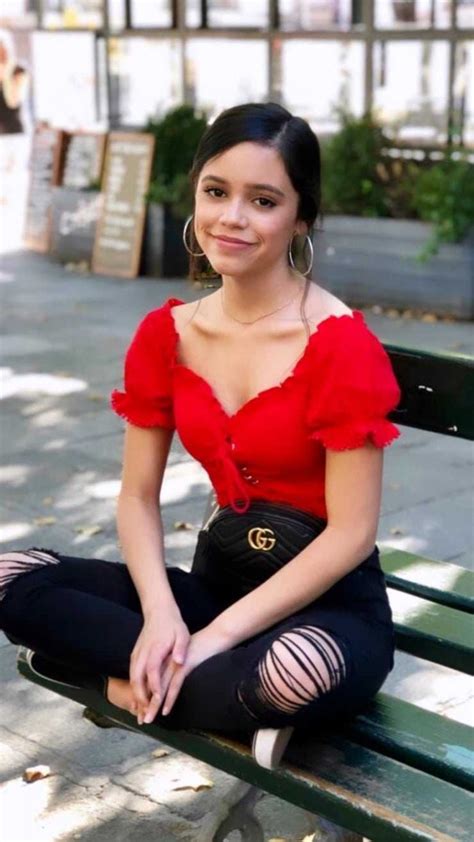 Now, Jenna Ortega's just teamed a pair of MJs with a see-through dress, and if you haven't already got back on the trend, this might convince you. . Jenna ortega cleavage